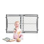Regalo Plastic Baby Gate Extra Wide Pressure Mount-0