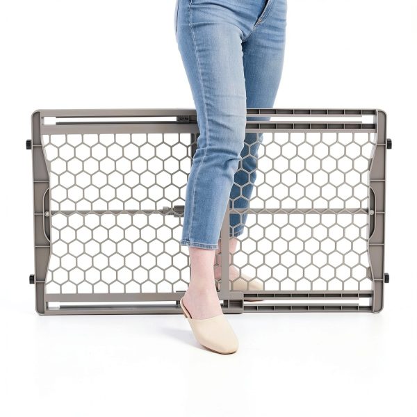Regalo Plastic Baby Gate Extra Wide Pressure Mount-5