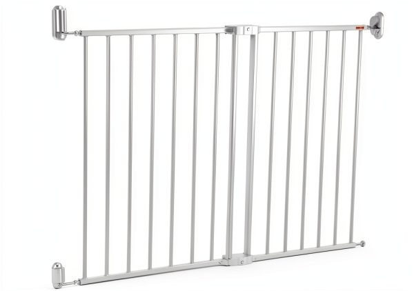 Regalo Extra Wide Baby Gate White Steel 24‑40.5in-2