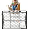 Regalo Plastic Baby Gate Extra Wide Pressure Mount-4