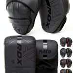 RDX Leather Punching Gloves for Martial Arts-0