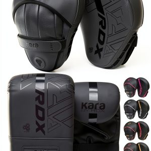 RDX Leather Punching Gloves for Martial Arts-0