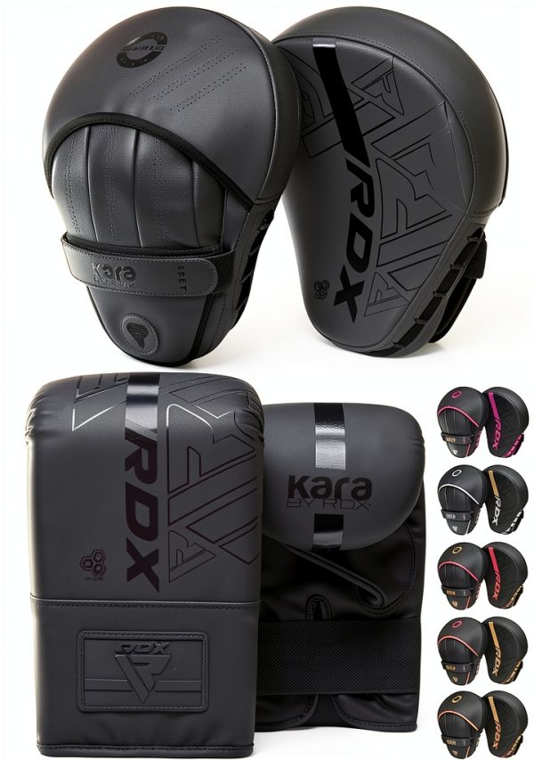 RDX Leather Punching Gloves for Martial Arts-0