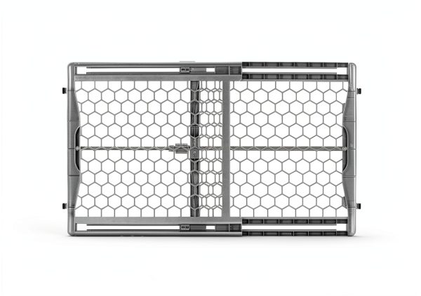 Regalo Plastic Baby Gate Extra Wide Pressure Mount-1