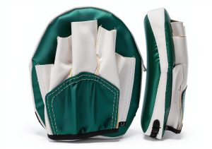 BORDSTRACT Mini Focus Mitts Green Leather-0