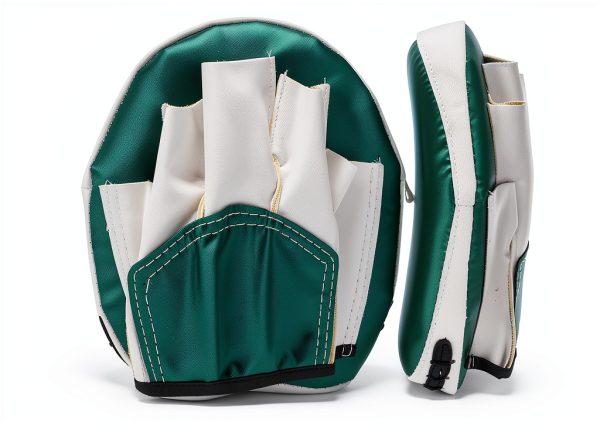BORDSTRACT Mini Focus Mitts Green Leather-0