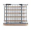 Adjustable Baby Gate ELEVON Metal Grey Design-1