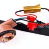 Kewucn 50W LED Headlight Decoder Resistor 6Ω-3