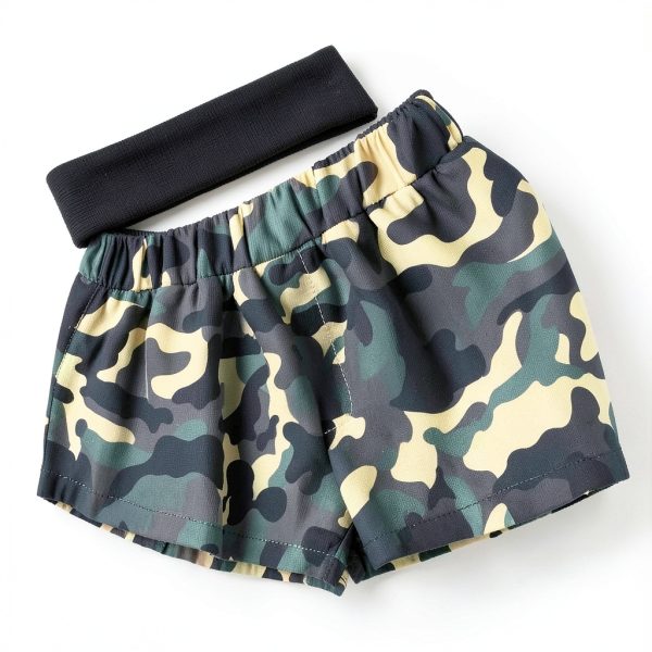 Baby Boys' Camouflage Pullover Sweatshirt and Pants Set-5