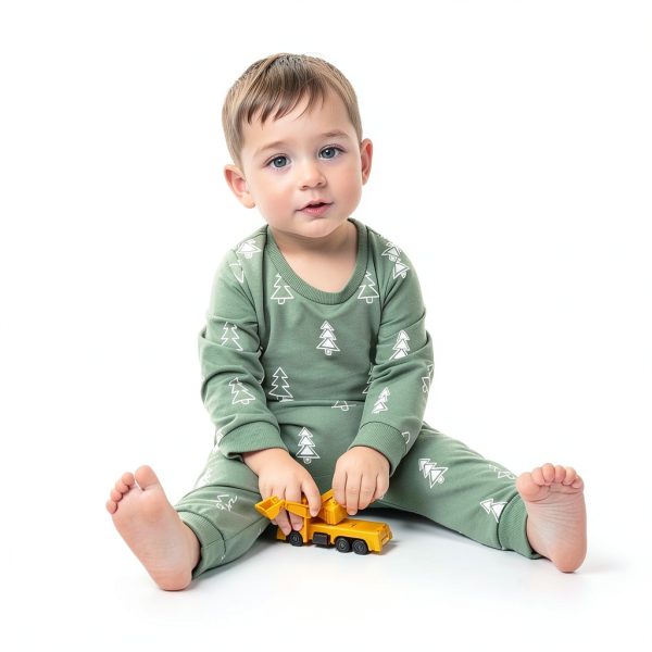 Baby Boy Christmas Outfit LittleJoy Cotton Set-2