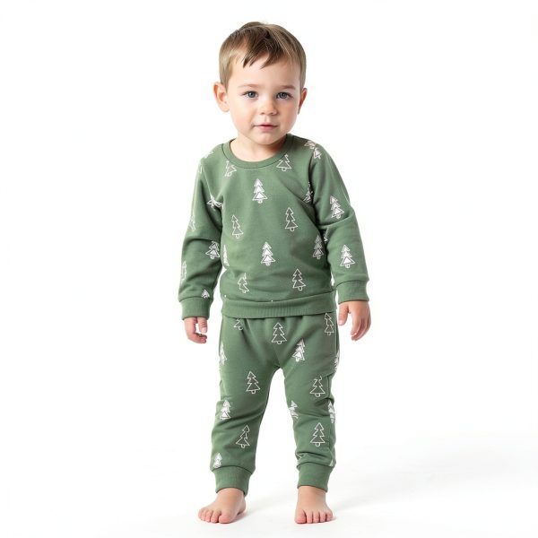 Baby Boy Christmas Outfit LittleJoy Cotton Set-1