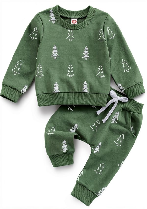 Baby Boy Christmas Outfit LittleJoy Cotton Set-0