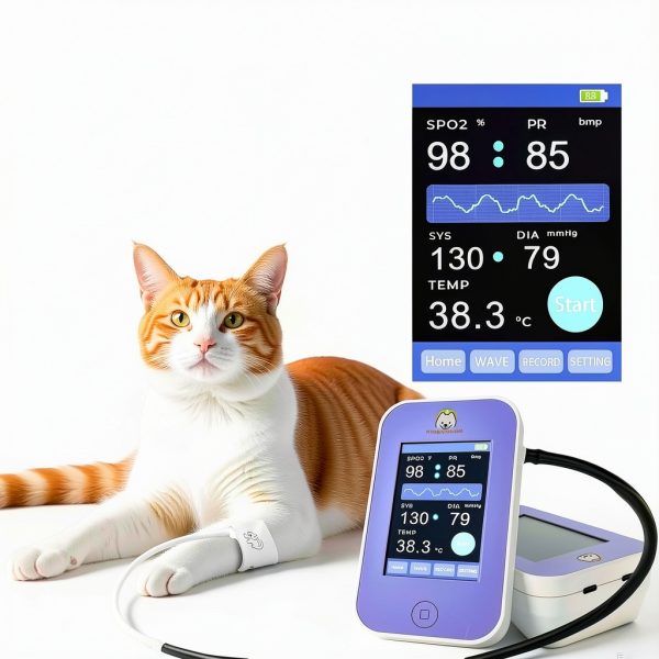 Animal Blood Pressure Monitor Bagado MYD-01 3.5" LCD Touch Screen-6