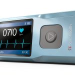 EKG Monitor SonoHealth 3 Inch Blue Plastic Memory-0