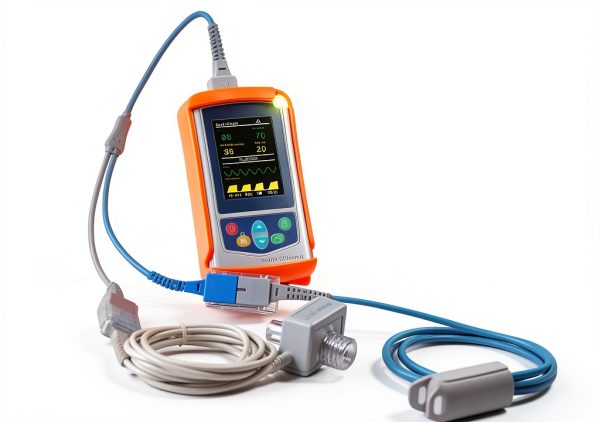 UTECH Vital Signs Monitor Handheld LCD Display Battery Powered-0