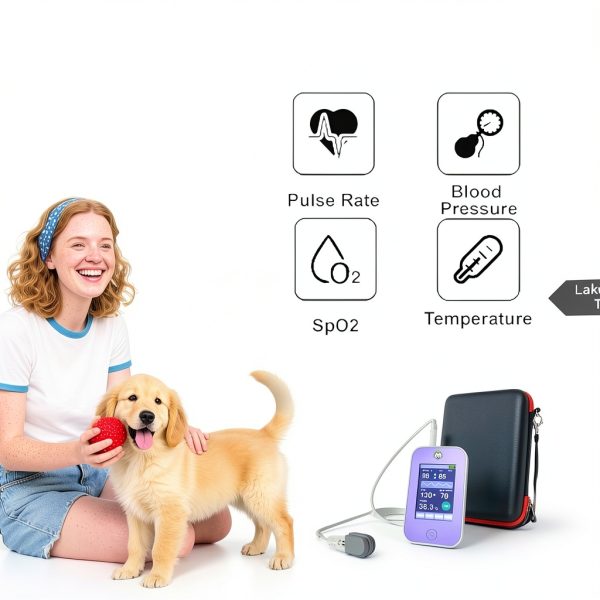 Animal Blood Pressure Monitor Bagado MYD-01 3.5" LCD Touch Screen-4