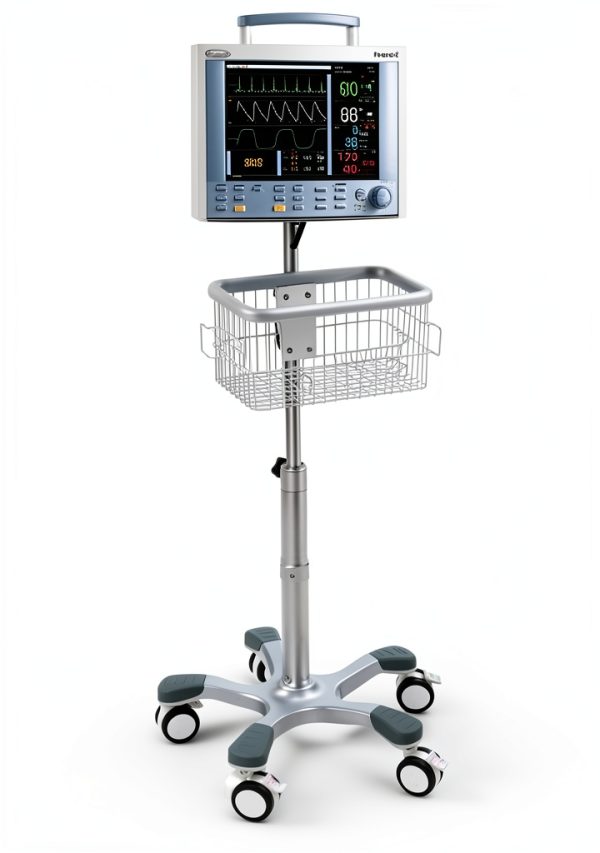 Eastshore Rolling Stand for Datascope Passport 2 Monitor 5‑Wheel Brake-0