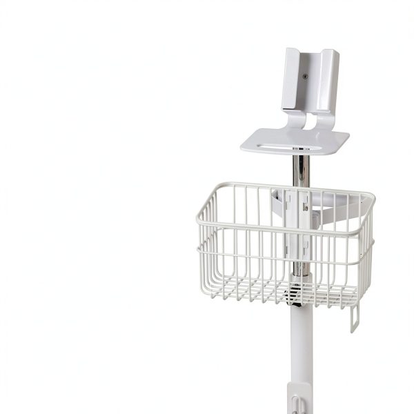 VivaComfort Portable Vital Signs Monitor Stand Adjustable Steel Cart-8