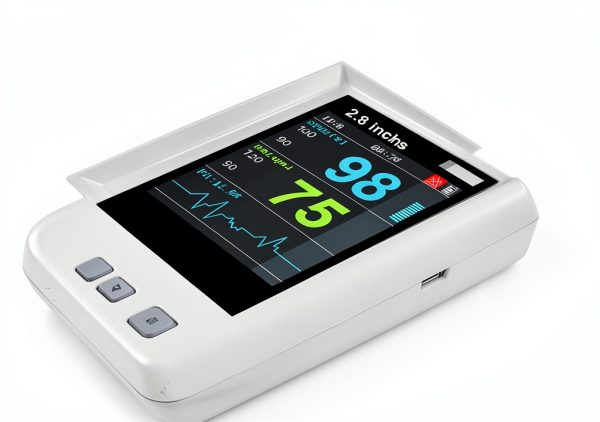 Caphstion Veterinary Pulse Handheld Pulse for Animals 24 hours SPO2 Pulse Rate Monitor Alarm(H100 for Pets)-4