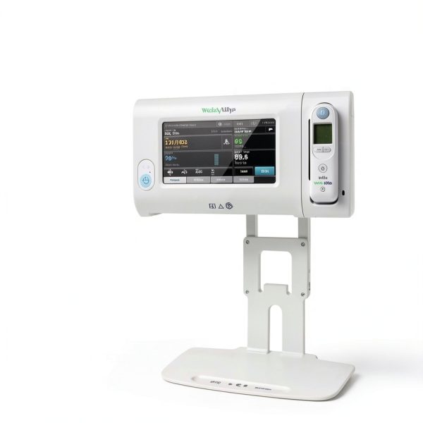 VivaDiagnostics Rolling Stand Vital Signs Monitor Metal Cart Organizer-4