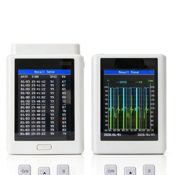Caphstion Veterinary Pulse Handheld Pulse for Animals 24 hours SPO2 Pulse Rate Monitor Alarm(H100 for Pets)-6