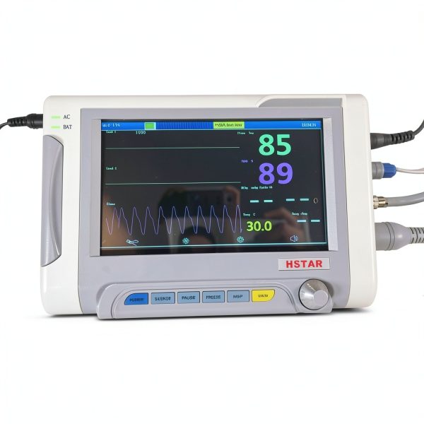 Veterinary Vital Signs Monitor 7in Sarbuliz 6Param ECG NIBP SpO2-4