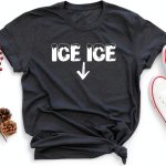 Ice Ice Baby Maternity T-Shirt Women Pregnancy Announcement Shirt-0
